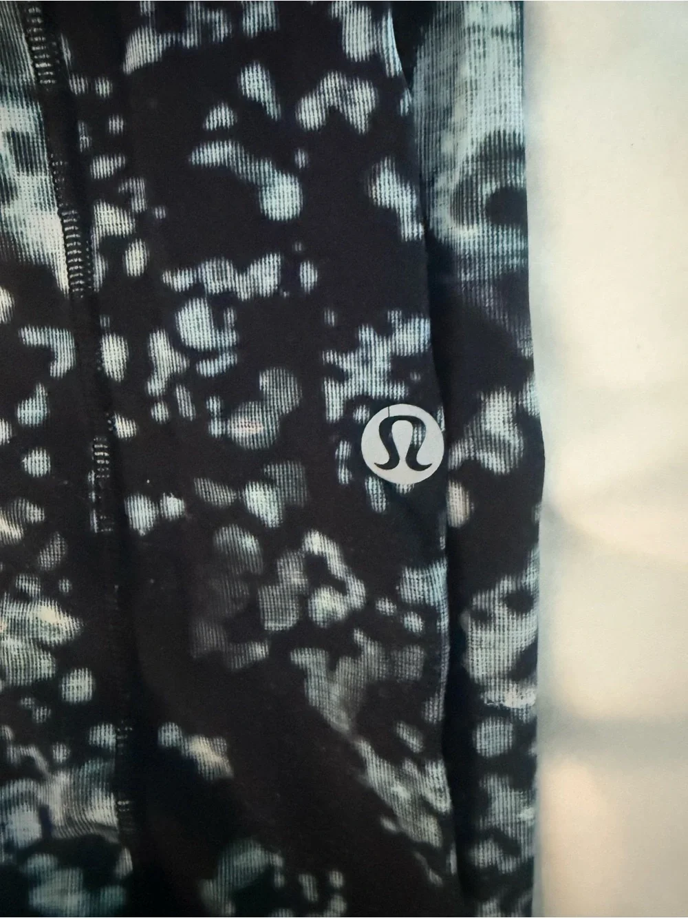 lululemon athletica fast & free pixel haze Patterned Performance Leggings